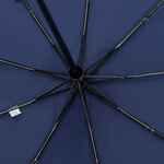 Складной зонт DOME DOUBLE с двойным куполом, темно-синий