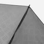 Зонт складной HARD WORK с проявляющимся рисунком, серый