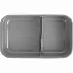 Ланчбокс LUNCH HOUR, белый с серым