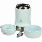 Термос для еды TABENODO, голубой