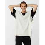 Жилет оверсайз унисекс TAD в сумке, молочно-белый, размер L/XL