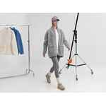 Куртка унисекс OBLAKO, светло-серая, размер ХL/ХХL