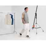 Жилет унисекс OBLAKO, светло-серый, размер M/L