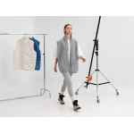 Жилет унисекс OBLAKO, светло-серый, размер M/L