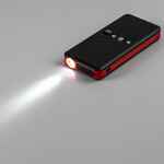 Аккумулятор с беспроводной зарядкой HOLIDAY MAKER WIRELESS, 10000 мАч, красный