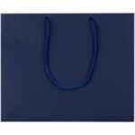 Пакет бумажный PORTA S, горизонтальный, благородный синий