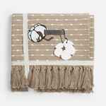 Лейбл кожаный PASEK, S, серый