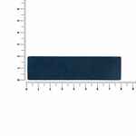 Лейбл кожаный PASEK, S, синий