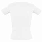 Футболка женская LADY 220 с V-обр. вырезом, белая, размер L