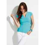 Футболка женская с оригинальным V-обр. вырезом MINT 170, черная, размер L