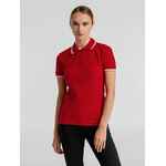 Рубашка поло женская PRACTICE WOMEN 270 белая с темно-синим, размер S