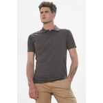 Рубашка поло мужская PRESCOTT MEN 170 белая, размер S