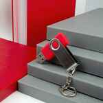 Флешка TWIST, красная, 8 Гб