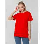 Футболка унисекс T-BOLKA 140, красная, размер S