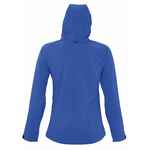 Куртка женская с капюшоном REPLAY WOMEN, ярко-синяя, размер XL