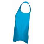 Майка женская MOKA 110, ярко-голубая, размер XS