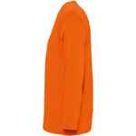 Футболка мужская с длинным рукавом MONARCH 150 оранжевая, размер S