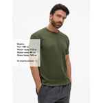 Футболка REGENT 150 темный хаки, размер S