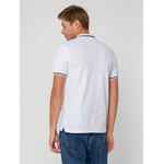 Рубашка поло VIRMA STRIPES, белая, размер S