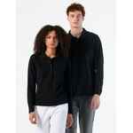 Рубашка поло мужская с длинным рукавом WINTER II 210 ярко-зеленая, размер XXL