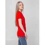 Футболка женская T-BOLKA LADY красная, размер S