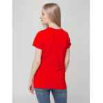Футболка женская T-BOLKA LADY красная, размер S