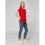 Футболка женская T-BOLKA LADY красная, размер S