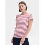 Футболка MILES WOMEN серый с желтым, размер XS