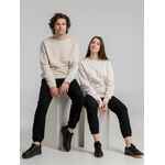 Свитшот унисекс BNC INSPIRE (ORGANIC), молочно-белый, размер XS