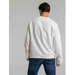 Свитшот унисекс KING, белый, размер XS