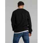 Свитшот унисекс KING, черный, размер XS