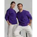 Свитшот унисекс KING, фиолетовый, размер XS