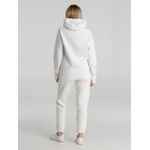 Толстовка с капюшоном унисекс KING, белая, размер XS