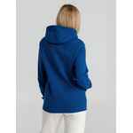 Толстовка с капюшоном унисекс KING, ярко-синяя, размер XS