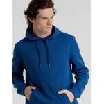 Толстовка с капюшоном унисекс KING, ярко-синяя, размер XS