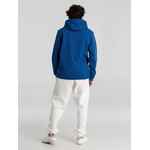 Толстовка с капюшоном унисекс KING, ярко-синяя, размер XS