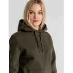 Толстовка с капюшоном унисекс KING, хаки, размер XS