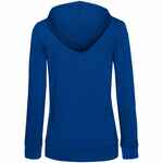 Толстовка на молнии с капюшоном женская BNC INSPIRE (ORGANIC), ярко-синяя, размер XS