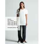 Футболка T-BOLKA 160 ORIGINAL, белая (теплый оттенок), размер S