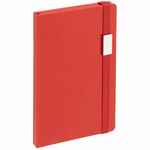 Блокнот SHALL DIRECT, красный