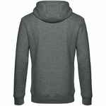Толстовка с капюшоном унисекс KING, темно-серый меланж, размер S