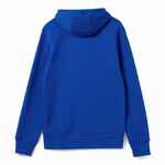 Толстовка на молнии с капюшоном унисекс KING, ярко-синяя, размер XS