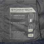 Жилет компактный женский STAVANGER черный с серым, размер XS