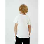 Футболка детская T-BOLKA KIDS, белая (теплый оттенок), 12 лет