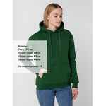 Худи KIRENGA HEAVY 2.0, темно-зеленое, размер XS