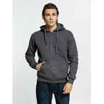 Толстовка на молнии с капюшоном SIVERGA HEAVY 2.0, темно-серая (графит), размер XS