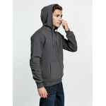 Толстовка на молнии с капюшоном SIVERGA HEAVY 2.0, темно-серая (графит), размер XS