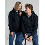 Толстовка на молнии с капюшоном SIVERGA HEAVY 2.0, темно-синяя, размер XS