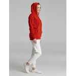 Толстовка на молнии с капюшоном SIVERGA HEAVY 2.0, красная, размер XS