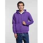 Толстовка на молнии с капюшоном SIVERGA HEAVY 2.0, фиолетовая, размер XS